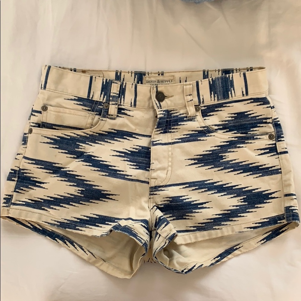 Ralph Lauren Denim and Supply Mid Rise shorts